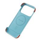 Кожаный чехол MagSafe MOFT Frame Case MOVAS для iPhone 17 Pro - фото 8